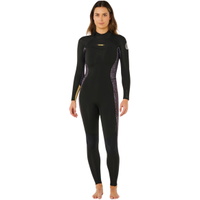 Frauen Dawn Patrol 3/2mm Rückenreißverschluss Neoprenanzug